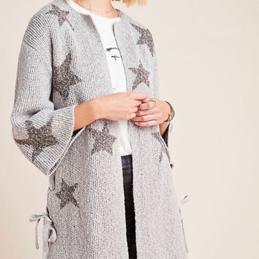 NWT Cupcakes and Cashmere Etoile Star Cardigan S